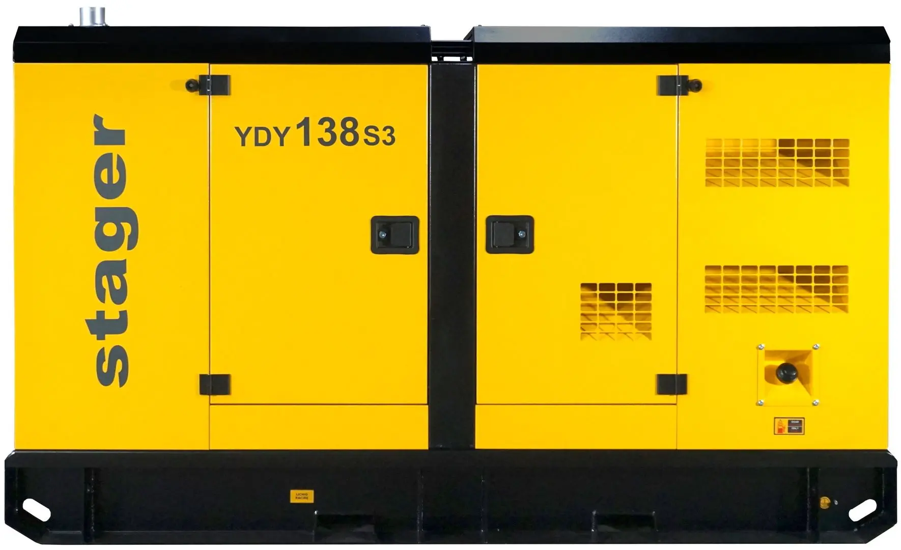 Дизельный генератор Stager YDY138S3 (Yellow/Black) - 3