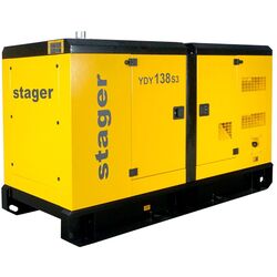 Дизельный генератор Stager YDY138S3 (Yellow/Black)