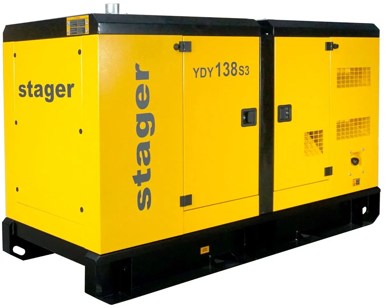 Дизельный генератор Stager YDY138S3 (Yellow/Black)