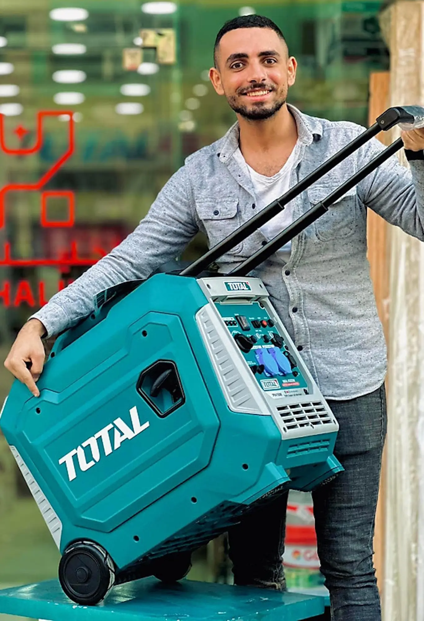 Бензогенератор Total TP547506E