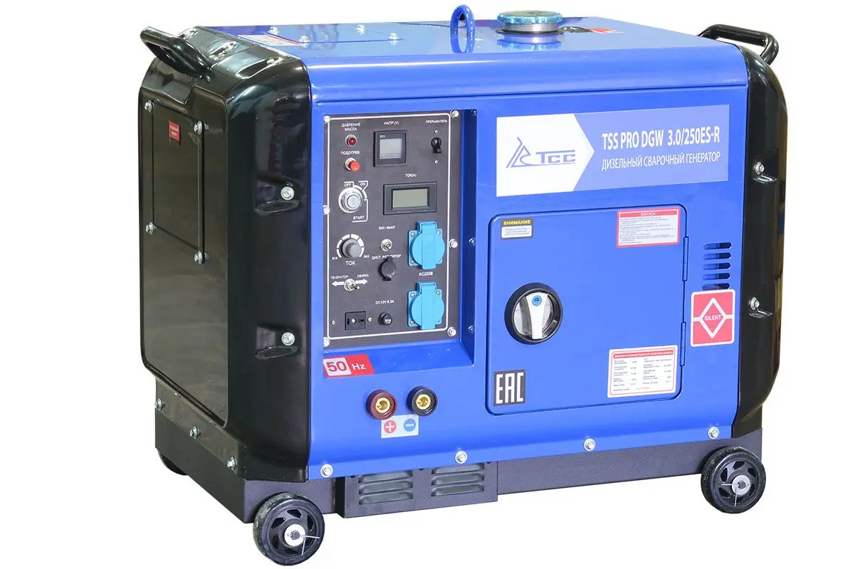 Дизельный генератор TSS Pro DGW 3.0/250ES-R