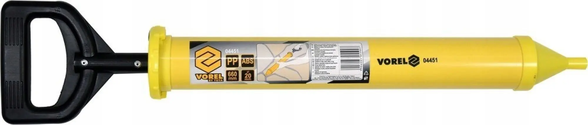 Pistol aplicator pentru amestecuri Vorel 04451 (Yellow)