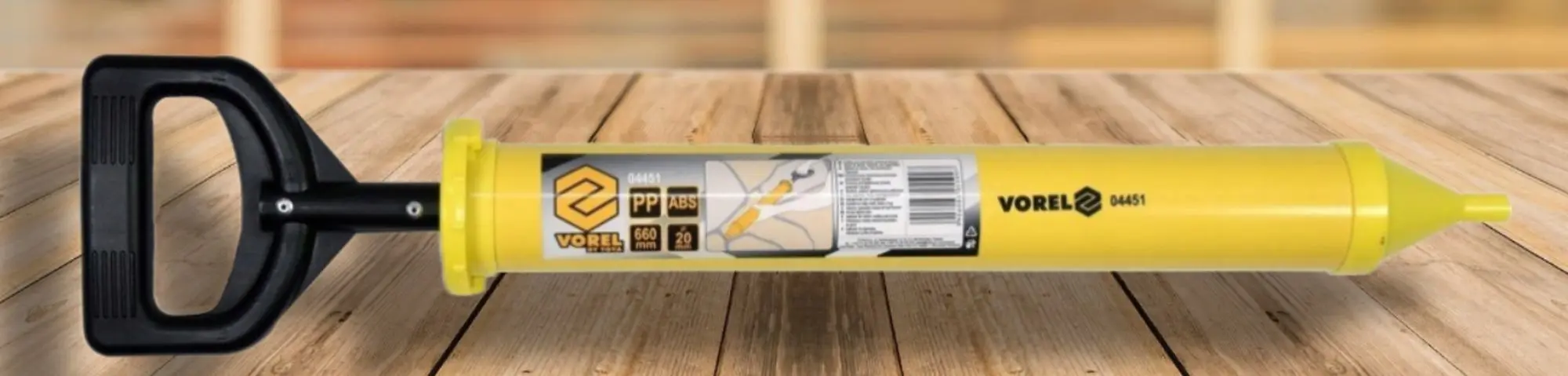 Pistol aplicator pentru amestecuri Vorel 04451 (Yellow)