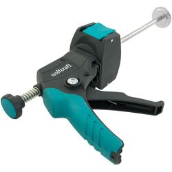 Pistol pentru silicon Wolfcraft MG 310 Compact Thumb