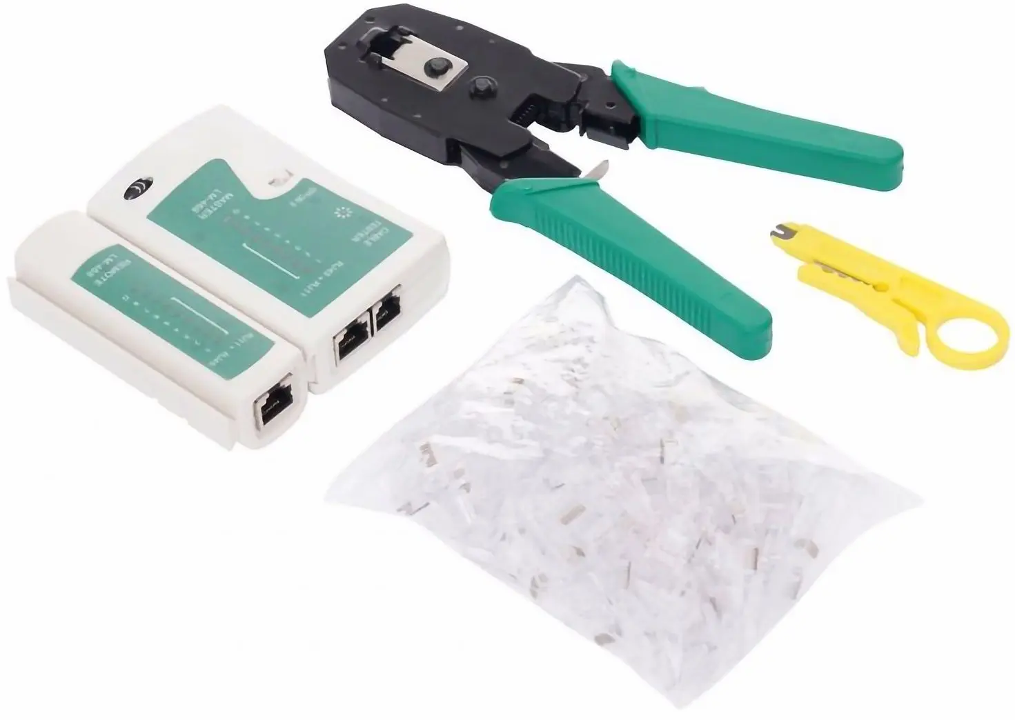 Set de instrumente pentru echipamente de retea Kraft&Dele Professional KD10882