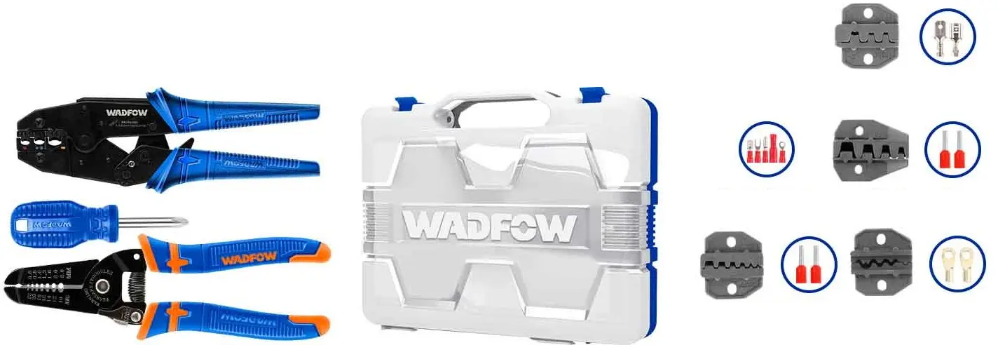 Набор обжимных клещей Wadfow WHS1B07