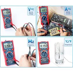 Multimetru digital AstroAI M6KOR (Red) Thumb
