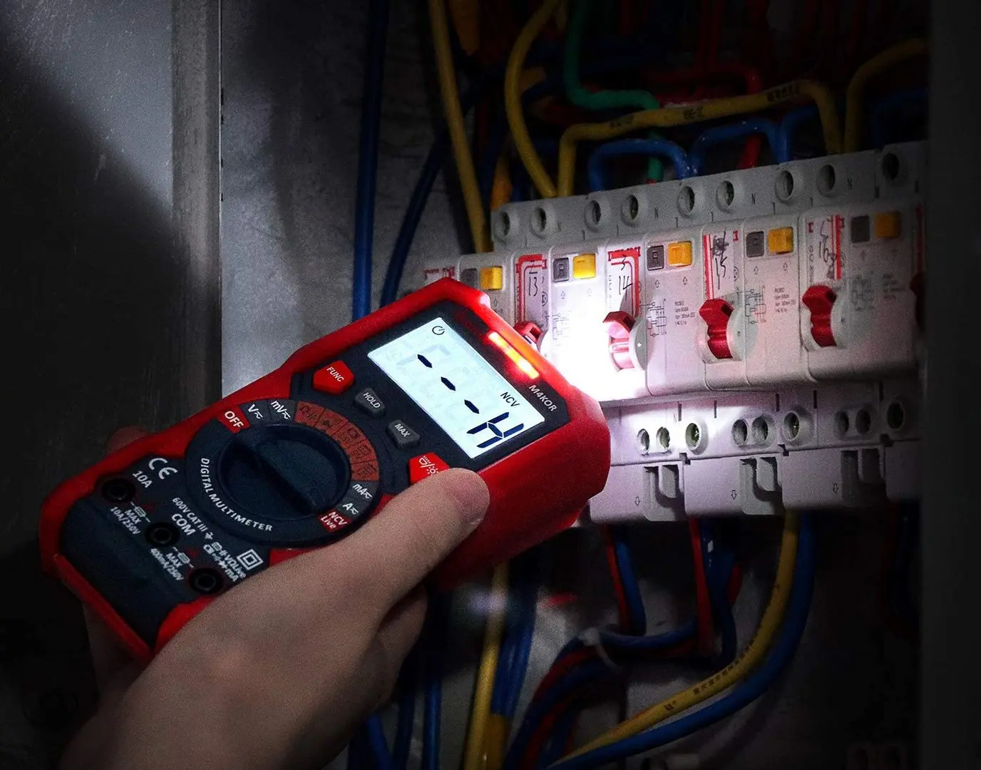 Мультиметр цифровой AstroAI TRMS 4000 M4KOR (Red)