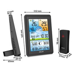 Statie meteorologica Berdsen BD-906 (Black) Thumb