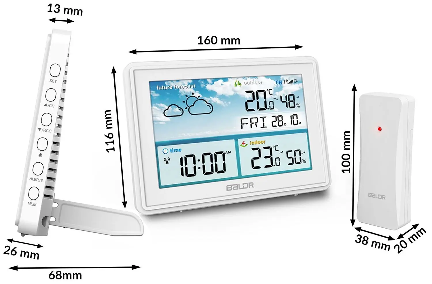 Метеостанция Berdsen BD-909 (White)