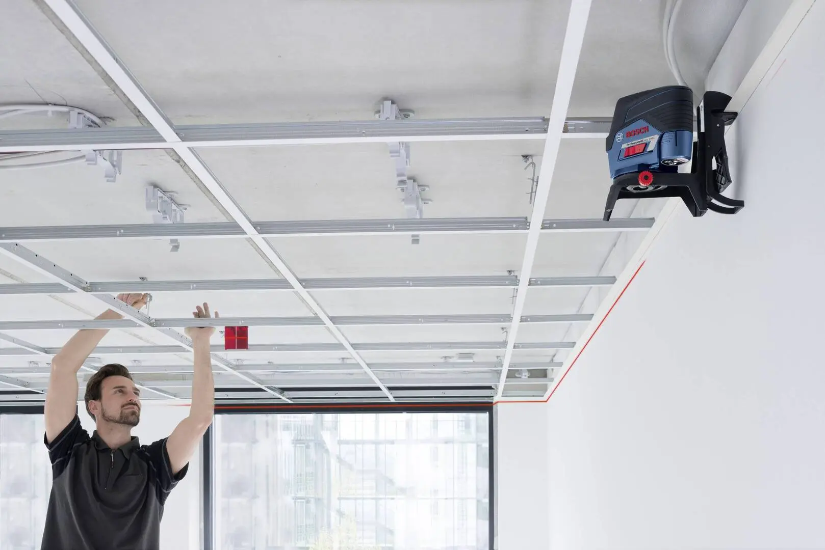 Комбинированный лазер Bosch Professional GCL 2-50 C Professional + RM 2 + AA 1