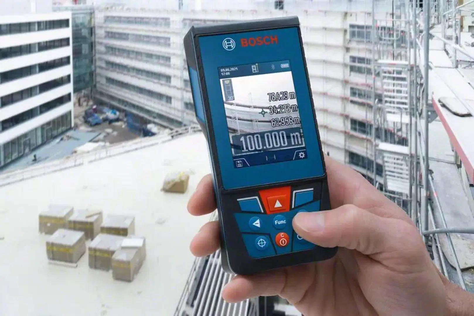 Telemetru cu laser Bosch GLM 100-25 C - 2