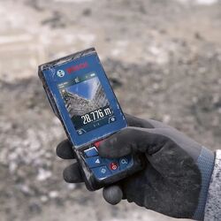 Telemetru cu laser Bosch Professional GLM 100-25 C (Black) Thumb