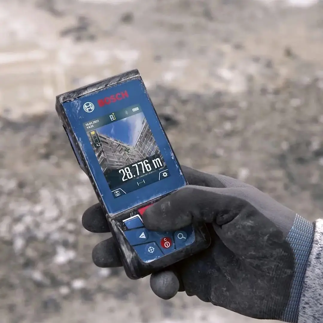 Telemetru cu laser Bosch Professional GLM 100-25 C (Black)