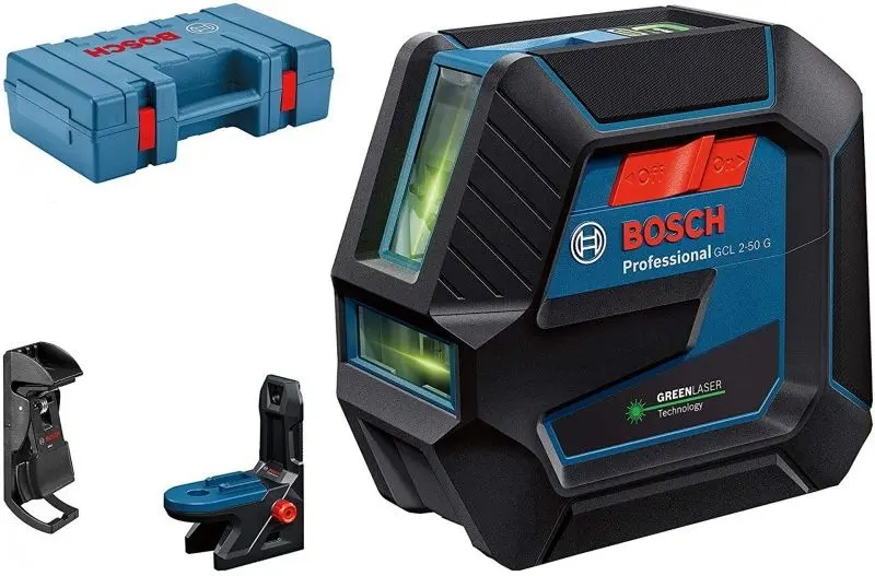 Nivela cu laser Bosch Professional GCL 2-50 G + RM 10 + DK 10 + Case