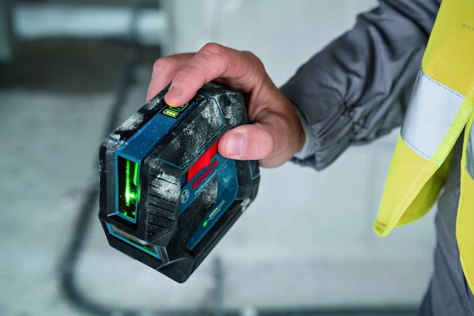 Лазерный нивелир Bosch Professional GLL 2-15 G + LB 10 + BT 150 HD