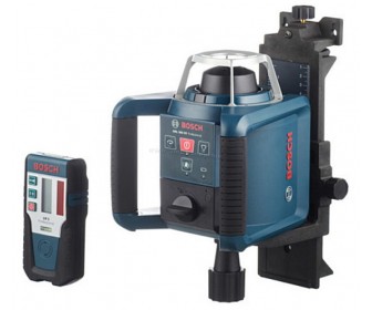 Nivela cu laser Bosch Professional GRL 300 HV + LR1 + RC1 + WM4