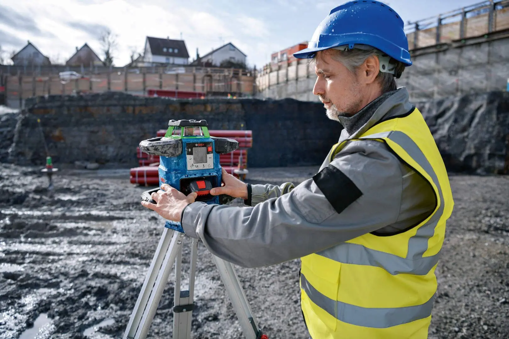 Лазерный нивелир Bosch Professional GRL 650 CHVG