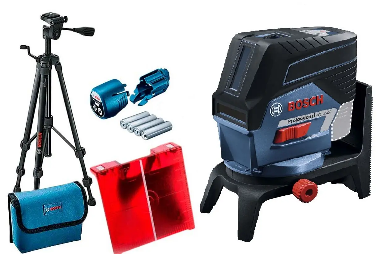 Лазерный уровень Bosch GCL 2-50 C + RM 2 + AA1 + BT 150