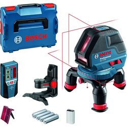 Nivela cu laser Bosch Professional GLL 3-50 + BM1 + LR2 + L-Boxx