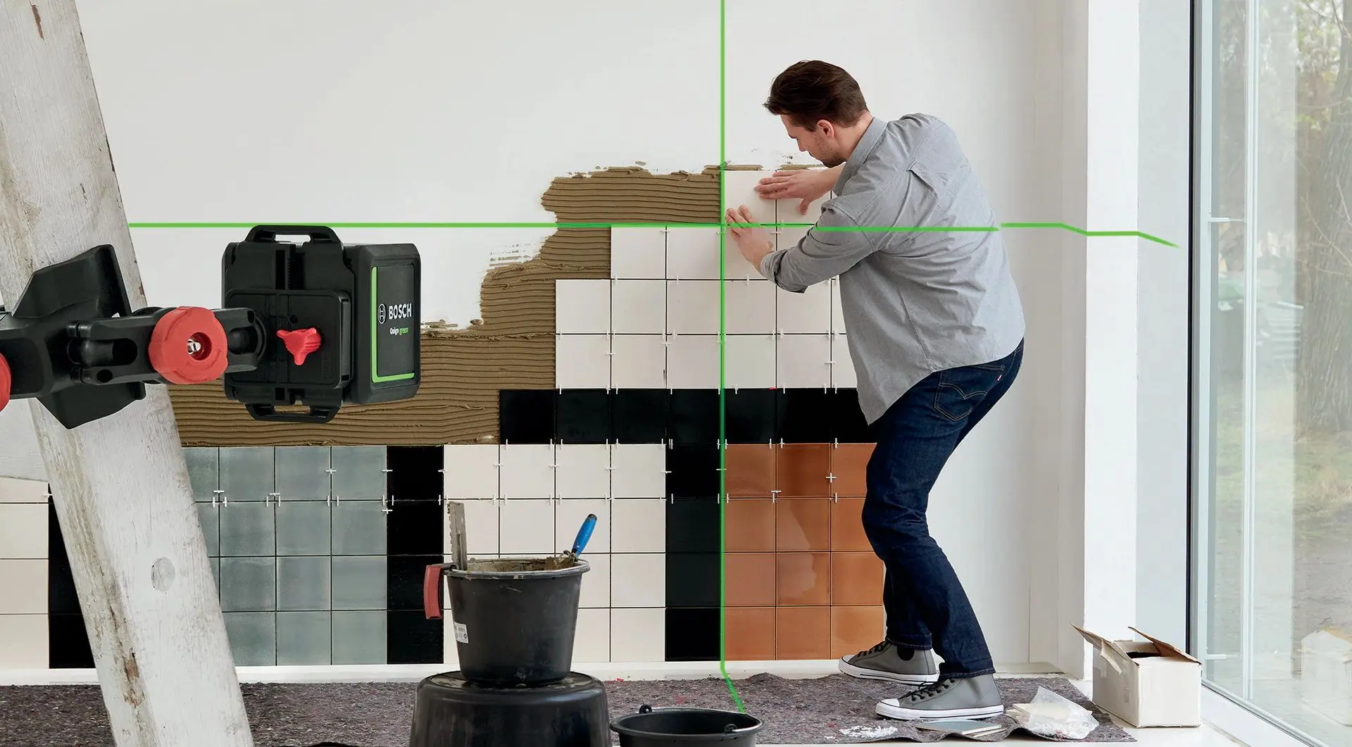 Nivela cu laser Bosch Quigo Green Gen2