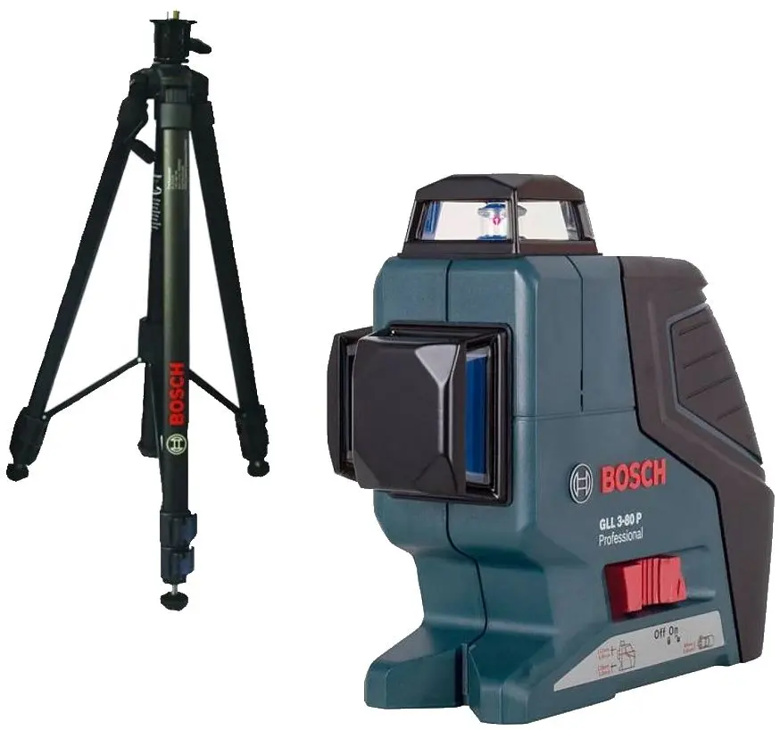 Nivel laser + trepied Bosch GLL 3-80 + BT 150
