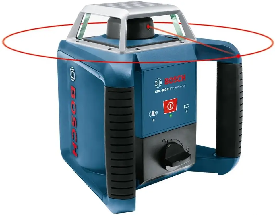 Nivela cu laser rotativa Bosch Professional GRL 400 H + LR 1 (B0601061806)