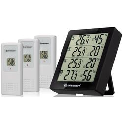 Stație meteorologică Bresser Temeo Hygro Quadro (Black)