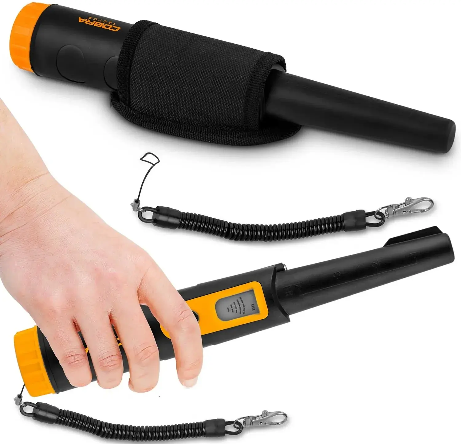 Detector de metale Cobra Tector CT-1070 5070 (Yellow/Black) - 6