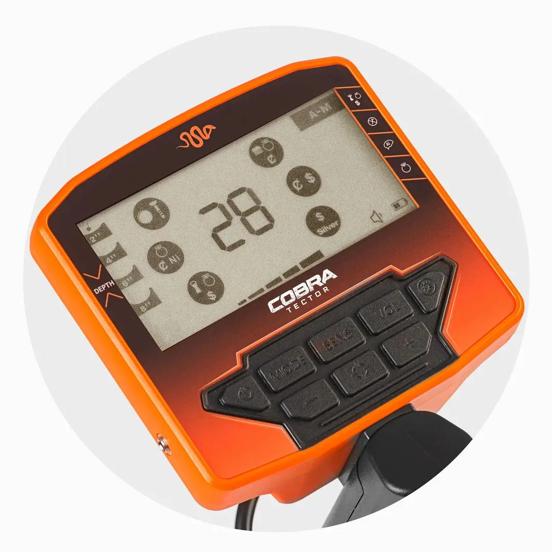 Detector de metale Cobra Tector Rush (Orange/Black)