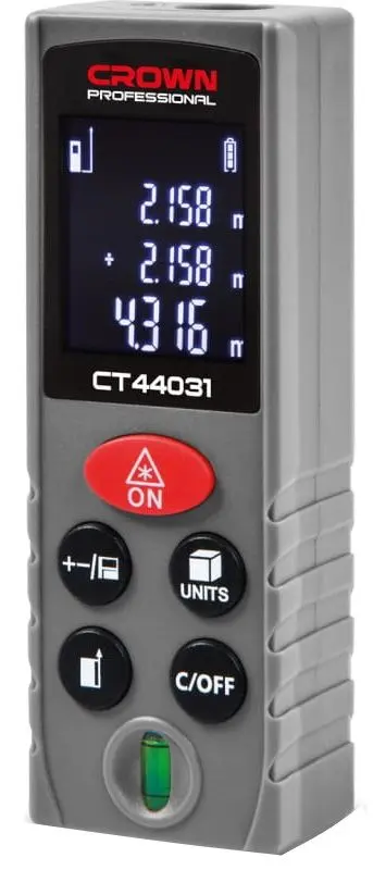 Telemetru cu laser Crown CT44028 (Grey)