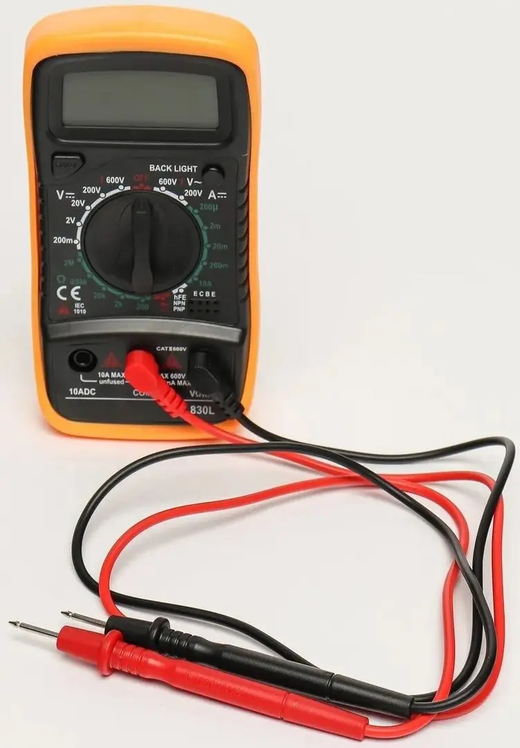 Multimetru digital Cupra XL830L (Black/Yellow) - 2