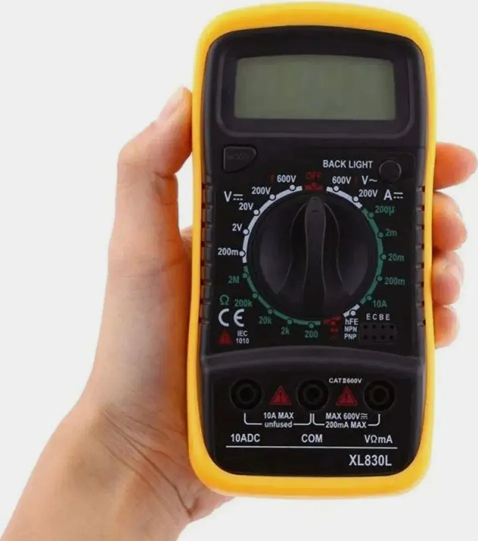 Multimetru digital Cupra XL830L (Black/Yellow) - 3