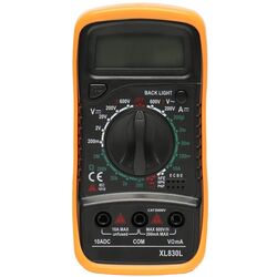 Мультиметр цифровой Cupra XL830L (Black/Yellow)