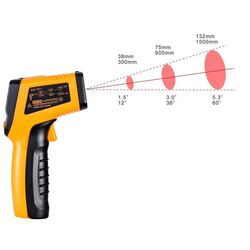 Инфракрасный пирометр Deko Tools CWQ01 Thumb