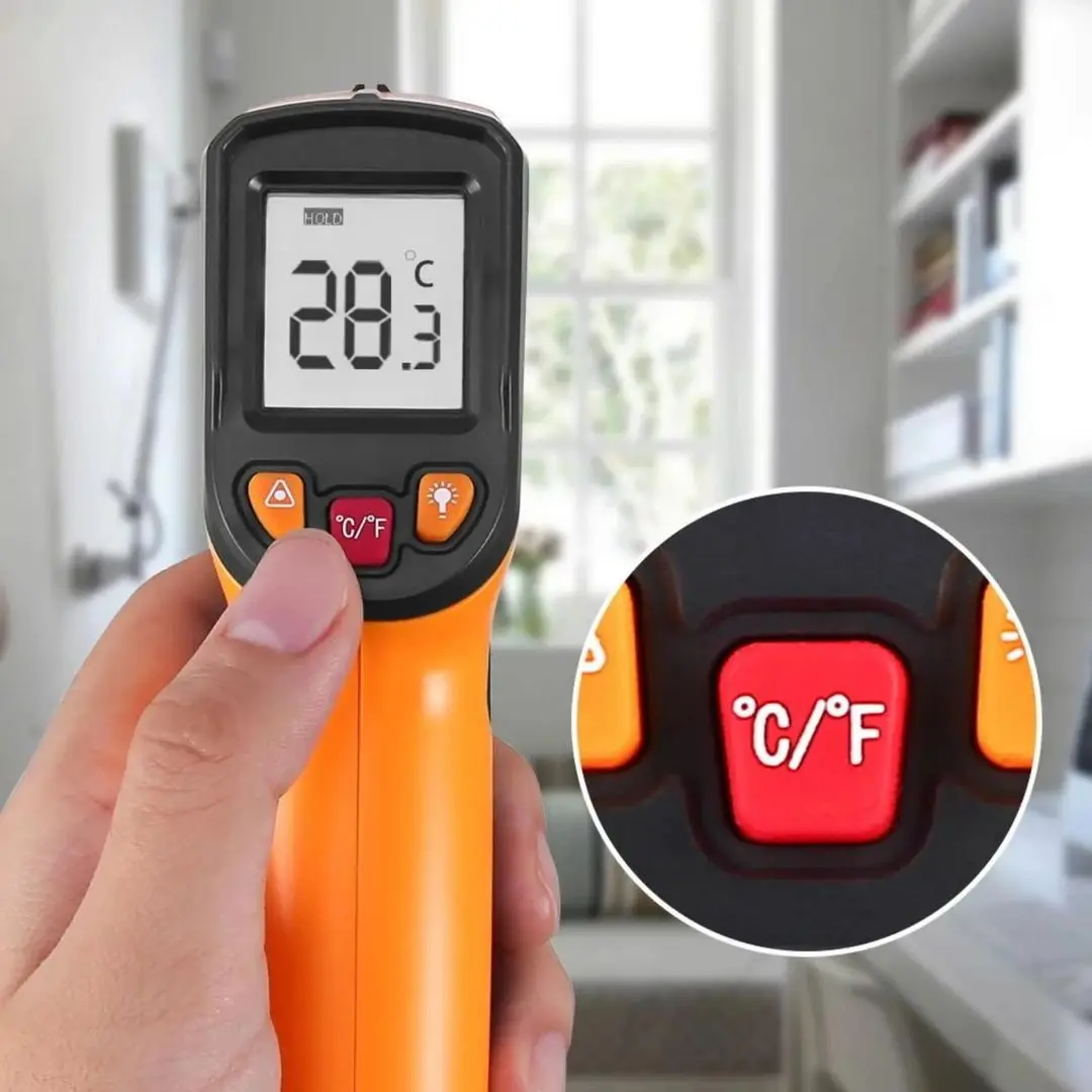 Инфракрасный пирометр Deko Tools CWQ01 - 5