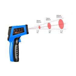 Pirometru cu infrarosu Deko Tools CWQ04 Thumb