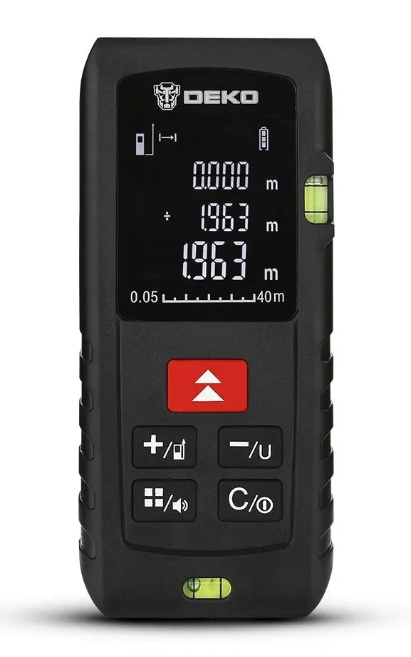 Telemetru cu laser Deko Tools LRE500 40m - 2