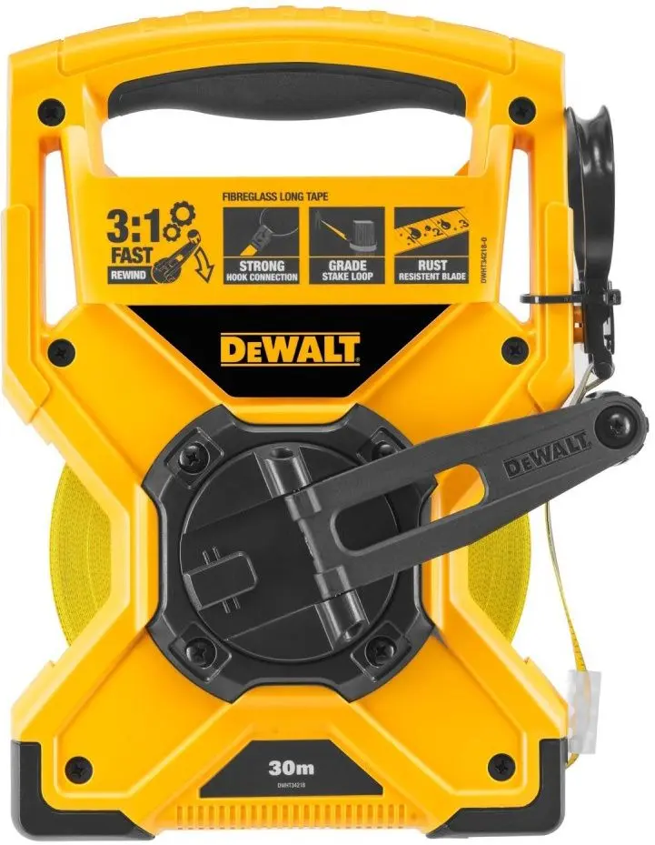 Рулетка геодезическая DeWALT DWHT34218-0 (Yellow/Black)