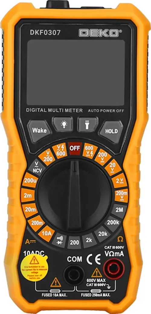 Tester Deko Tools DKF0307 (Yellow/Black)