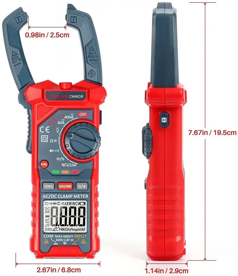 Clampermetru AstroAI CM4K0R