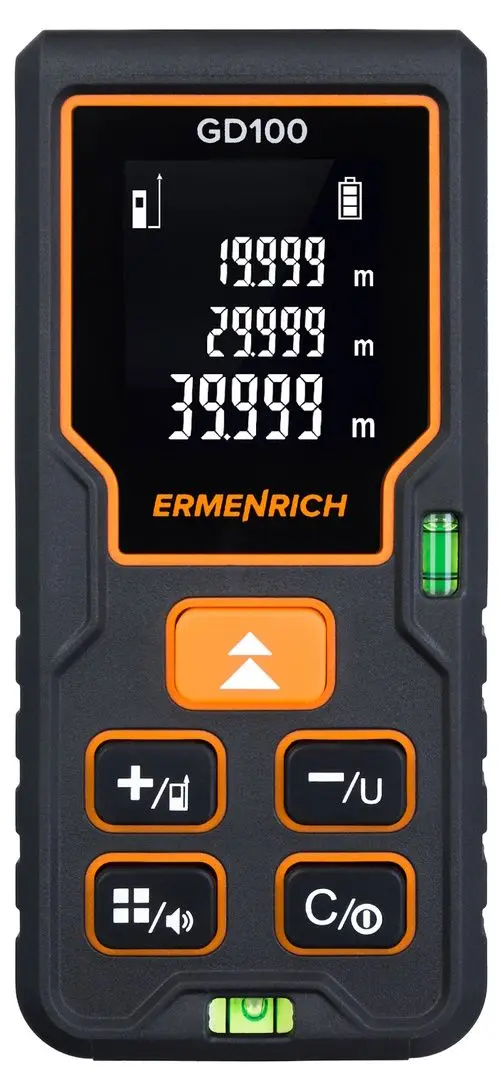 Telemetru cu laser Ermenrich Reel GD100 (Black/Orange)