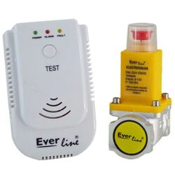 Detector de gaze cu clapeta Everline 3/4