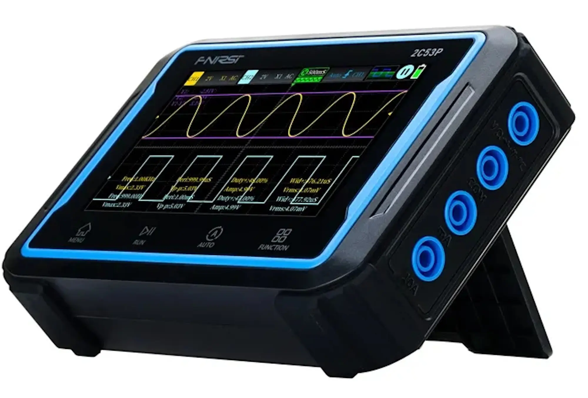Цифровой осциллограф 3в1 Fnirsi 2C53P (Black/Blue) - 3