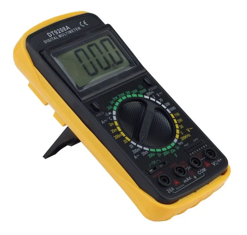Multimetru digital Generic VOLT9208N (Yellow)