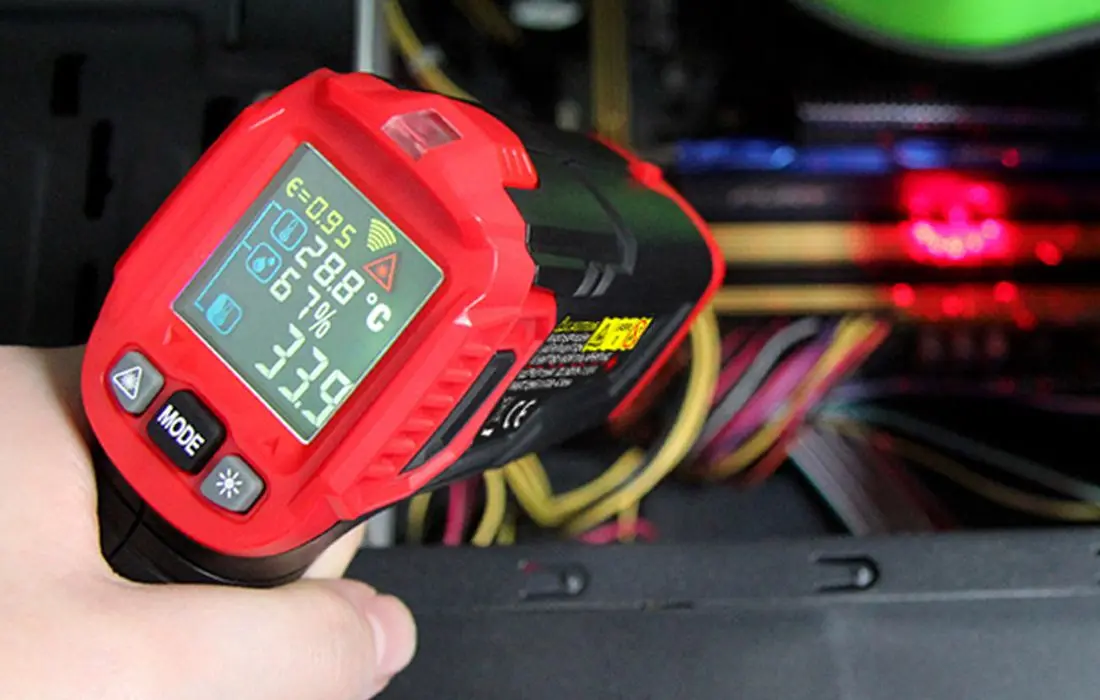 Pirometru cu infrarosu Habotest HT650B - 3