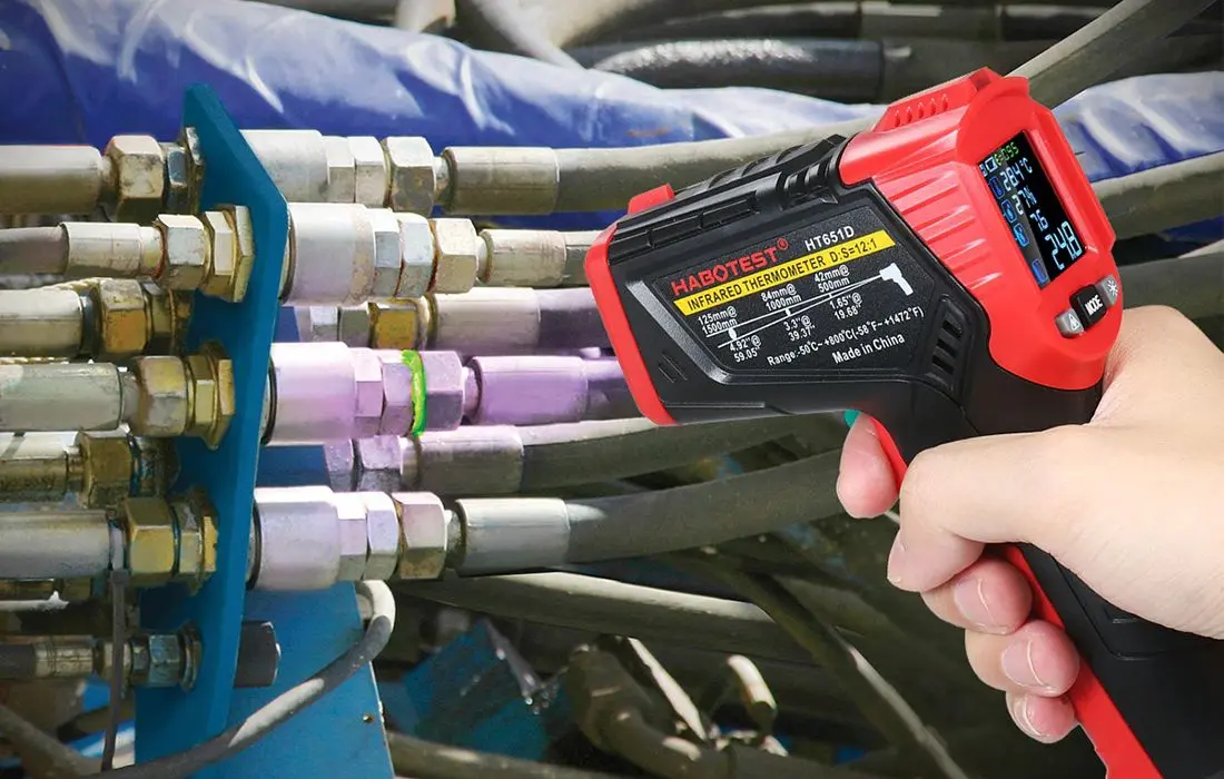 Инфракрасный пирометр Habotest HT651D