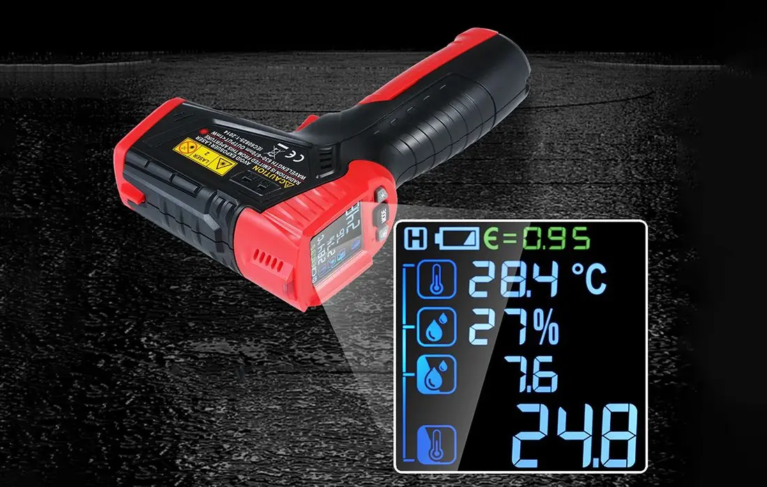 Инфракрасный пирометр Habotest HT651D