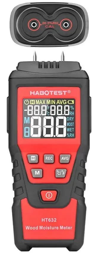 Измеритель влажности древесины Habotest HT632 - 2