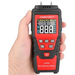 Измеритель влажности древесины Habotest HT632 Thumb